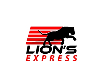 LIONS EXPRESS  logo design by samuraiXcreations