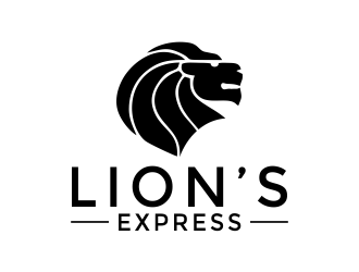 LIONS EXPRESS  logo design by done