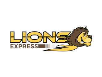 LIONS EXPRESS  logo design by kopipanas