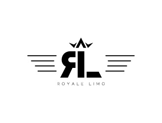 Royale Limo logo design by hwkomp