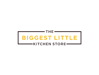 The Biggest Little Kitchen Store logo design by johana