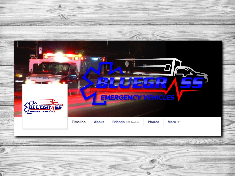 Bluegrass Emergency Vehicles logo design by jaize