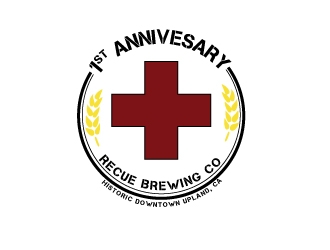 Rescue Brewing Co logo design by Erasedink