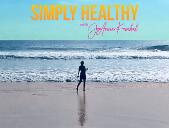 Simply Healthy with JoAnne Kunkel logo design by Republik