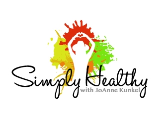 Simply Healthy with JoAnne Kunkel logo design by ElonStark