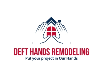 DEFt Hands Remodeling logo design by MarkindDesign