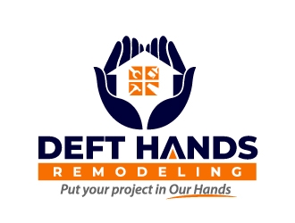 DEFt Hands Remodeling logo design by jaize