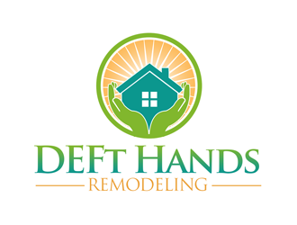 DEFt Hands Remodeling logo design by kunejo