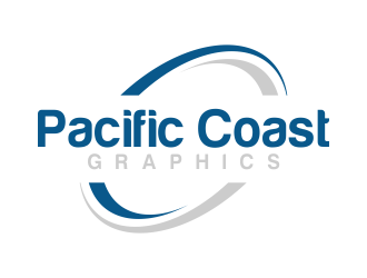 Pacific Coast Graphics logo design by done