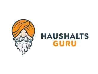 HAUSHALTSGURU logo design by alxmihalcea