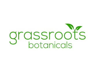 grassroots botanicals  logo design by keylogo