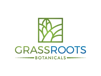 grassroots botanicals  logo design by akilis13