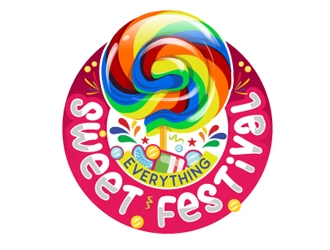 Everything Sweet Festival logo design by DreamLogoDesign