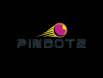 Pinbotz logo design by Erasedink