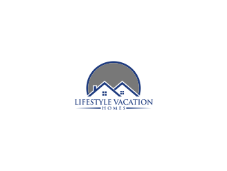 Lifestyle Vacation Homes logo design by menanagan