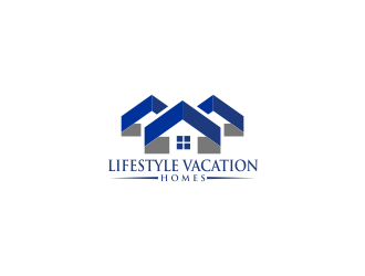 Lifestyle Vacation Homes logo design by menanagan