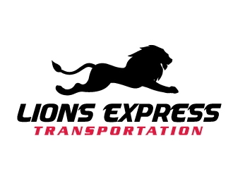 LIONS EXPRESS  logo design by ORPiXELSTUDIOS