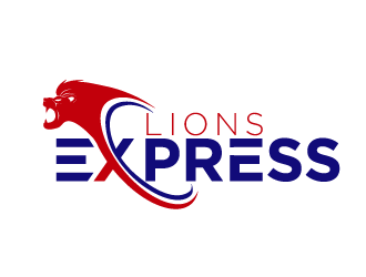 LIONS EXPRESS  logo design by gearfx