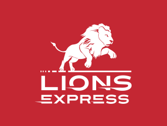 LIONS EXPRESS  logo design by gcreatives