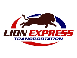 LIONS EXPRESS  logo design by ORPiXELSTUDIOS