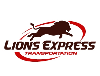 LIONS EXPRESS  logo design by ORPiXELSTUDIOS