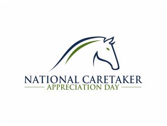 National Caretaker Appreciation Day logo design by 48art