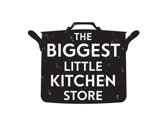 The Biggest Little Kitchen Store logo design by logolady