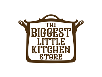 The Biggest Little Kitchen Store logo design by logolady