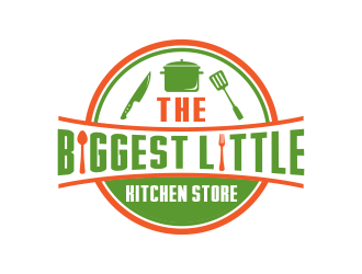 The Biggest Little Kitchen Store logo design by mikael