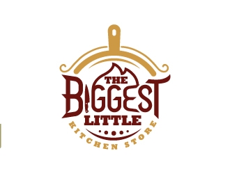 The Biggest Little Kitchen Store logo design by Suvendu