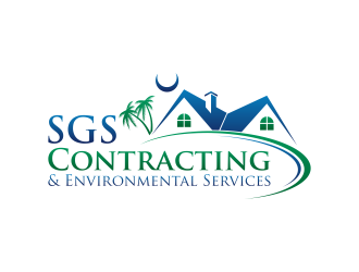 SGS Contracting and Environmental Services logo design by pakNton