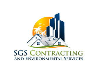 SGS Contracting and Environmental Services logo design by pakNton