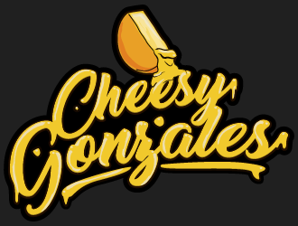 CHEESY GONZALES - running.cheese.factory logo design by reight