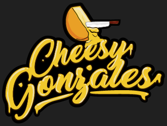 CHEESY GONZALES - running.cheese.factory logo design by reight