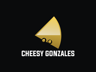 CHEESY GONZALES - running.cheese.factory logo design by EkoBooM