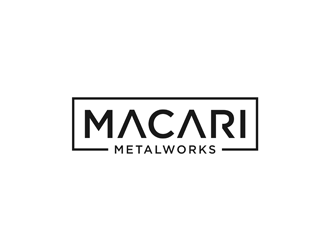 Macari Metalworks logo design by alby