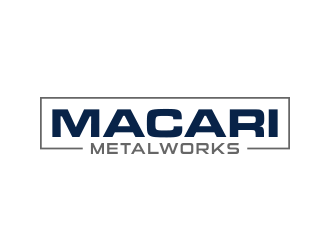 Macari Metalworks logo design by lexipej