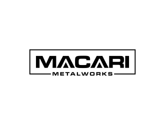 Macari Metalworks logo design by RIANW