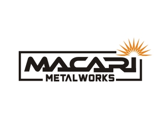 Macari Metalworks logo design by Foxcody