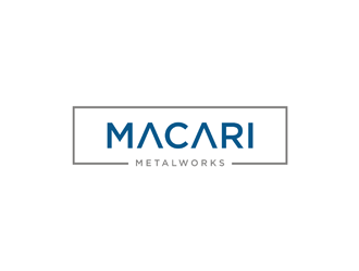 Macari Metalworks logo design by EkoBooM