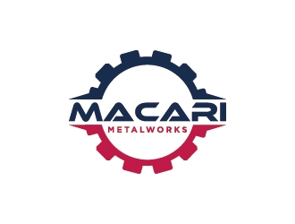 Macari Metalworks logo design by onep