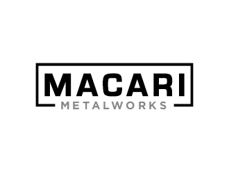 Macari Metalworks logo design by onep