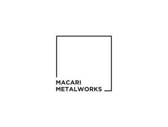 Macari Metalworks logo design by Orino