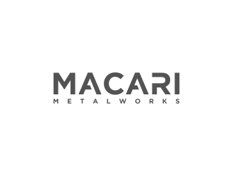 Macari Metalworks logo design by Orino