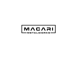 Macari Metalworks logo design by johana