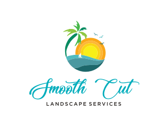 Smooth Cut Landscape Services logo design by Franky.