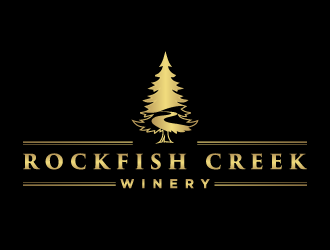 Rockfish Creek Winery logo design by corneldesign77