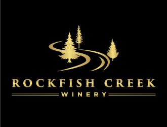 Rockfish Creek Winery logo design by corneldesign77