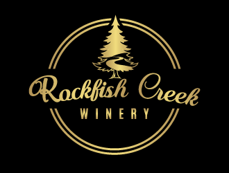 Rockfish Creek Winery logo design by corneldesign77
