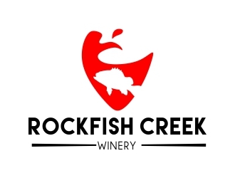 Rockfish Creek Winery logo design by mckris